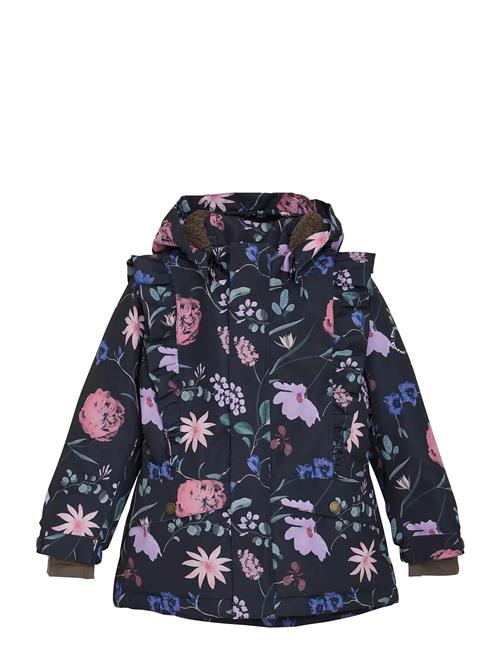 Jacket W. Frills Aop En Fant Patterned