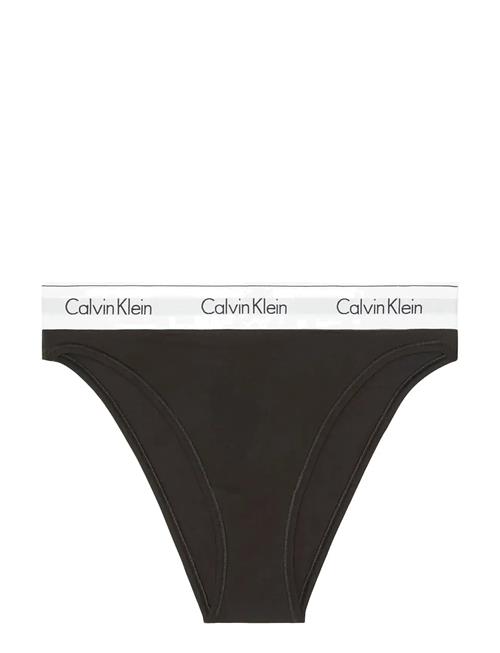 High Leg Tanga Calvin Klein Black