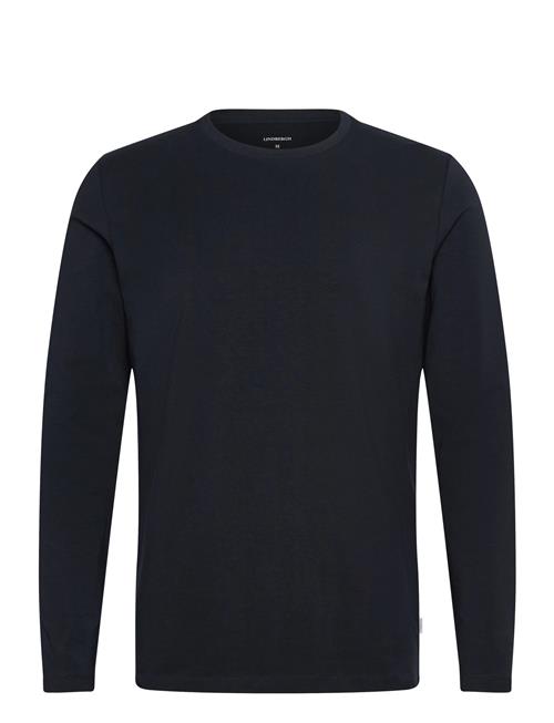 Basic O-Neck Stretch Tee L/S Lindbergh Navy
