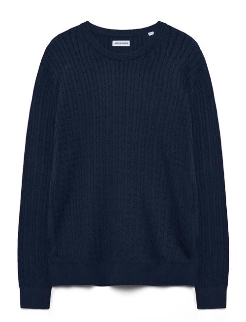 Jack & Jones Jjeemil Knit Cable Crew Neck Noos Jack & J S Navy