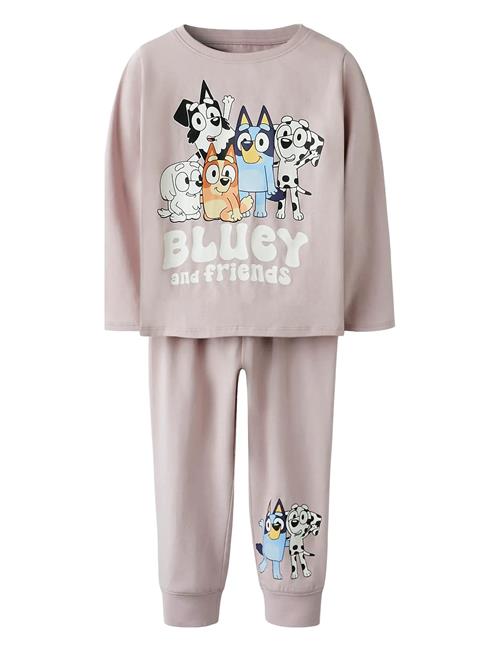 Nmnamu Bluey Ls Nightset Sky Name It Pink