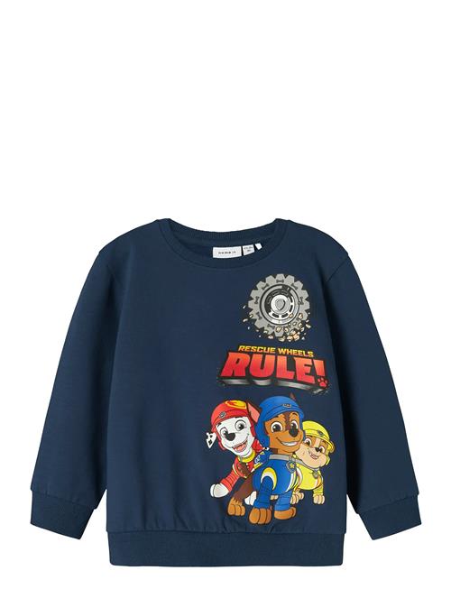 Nmmsteffen Paw Nreg Sweat Bru Noos Cplg Name It Blue