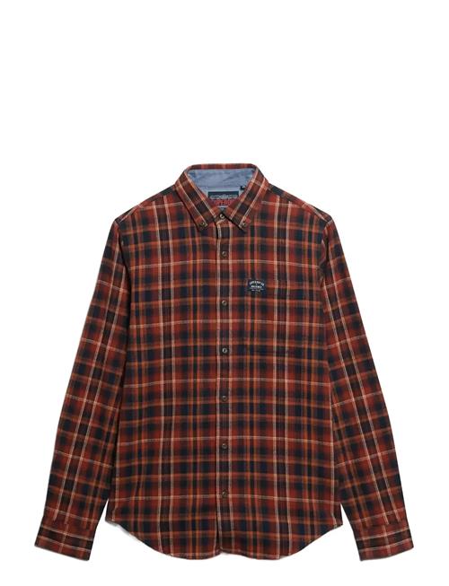 L/S Cotton Lumberjack Shirt Superdry Red