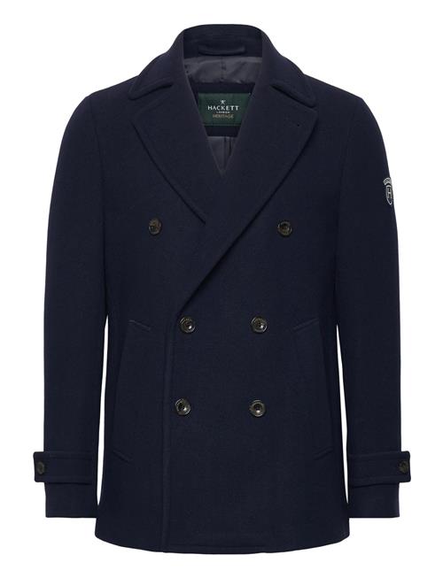 Greenwich Peacoat Hackett London Navy