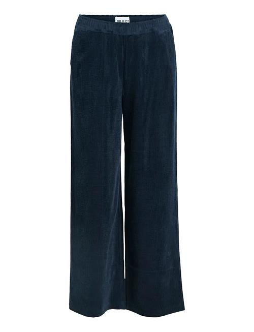 Objgala Mw Re Wide Pant Noos Object Navy