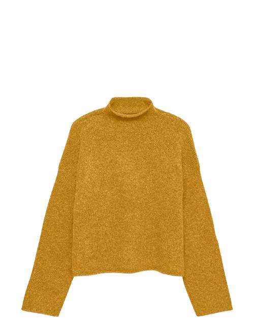 Vmmirla Ls Highneck Pullover Vero Moda Yellow