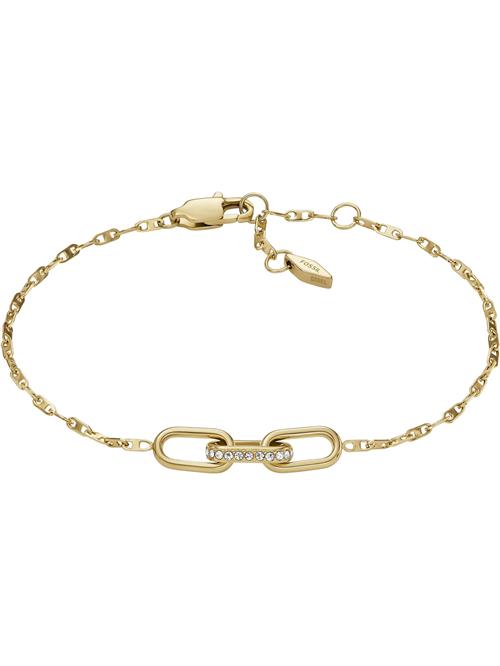 FOSSIL Armbånd  guld / transparent