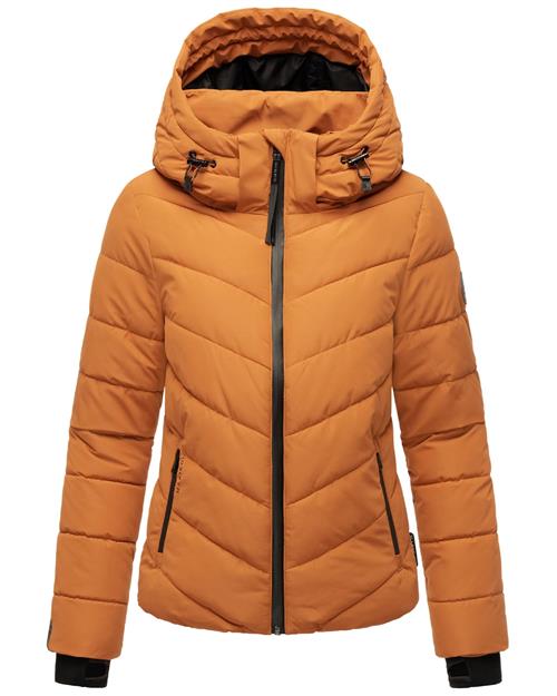 MARIKOO Vinterjakke  orange / sort