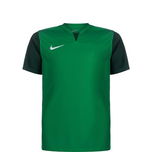 NIKE Funktionsskjorte 'Trophy V'  grøn / sort / hvid