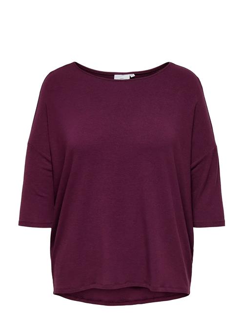Carlamour 3/4 Top Jrs Noos ONLY Carmakoma Burgundy