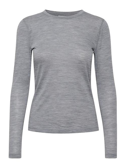 Niniagz Ls Wool Roundneck Noos Gestuz Grey
