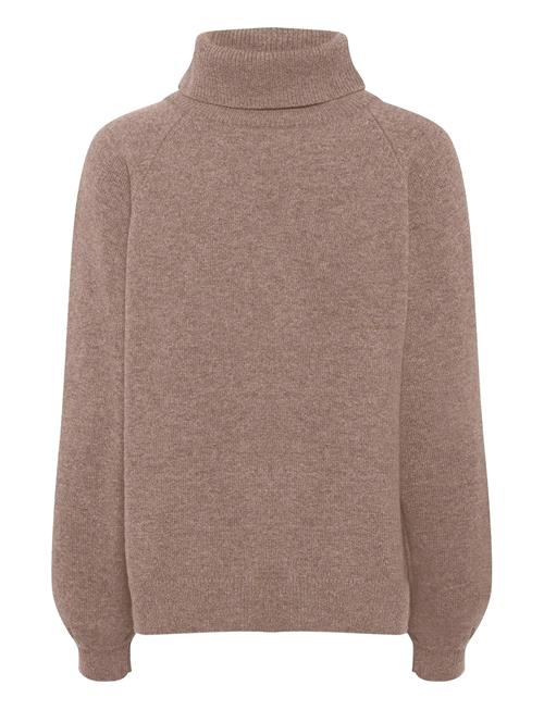 Manzigz Wool Rollneck Noos Gestuz Brown