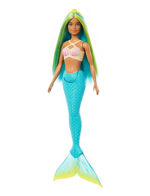 Barbie Fantasy Mermaid 1 - Blue/Green Hair Barbie Patterned