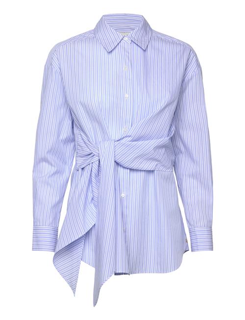 Striped Knotted Shirt Scotch & Soda Blue