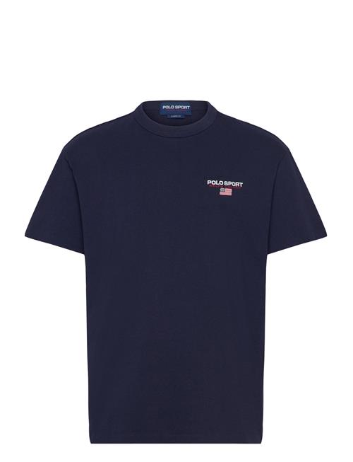 Classic Fit Polo Sport Jersey T-Shirt Polo Ralph Lauren Navy