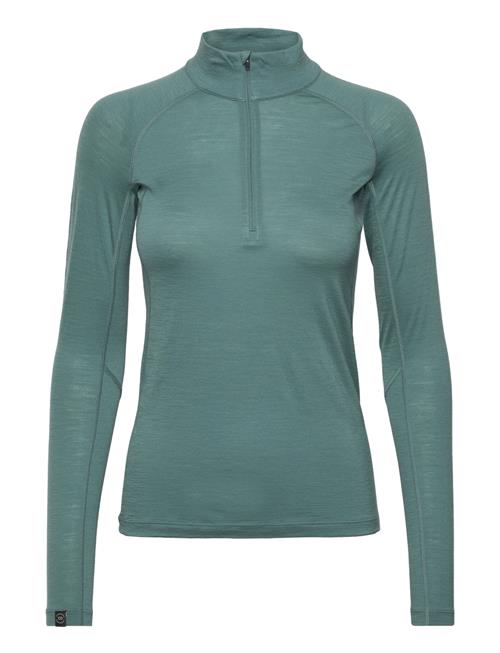 Gimmer Merino Lt Ws 1/2 Zip Lundhags Green