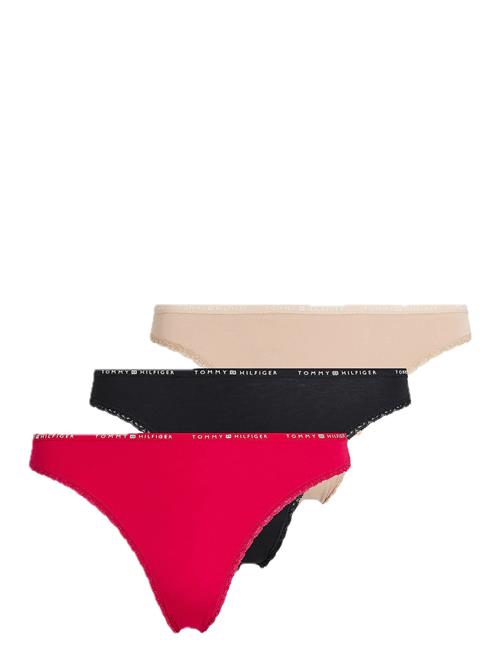 3 Pack Lace Bikini Tommy Hilfiger Pink