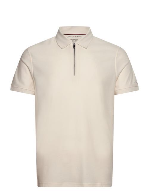 Dc Performance Zip Polo Tommy Hilfiger Cream