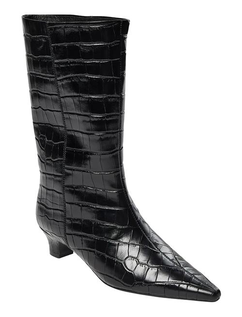 Hellasw Croco Boot Sofie Schnoor Black