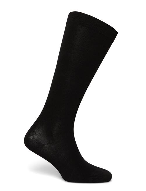 Hedvig Cotton Knee-Highs Swedish Stockings Black
