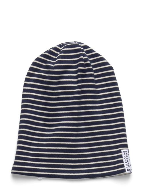 Topline Cap Green Stripe Geggamoja Navy