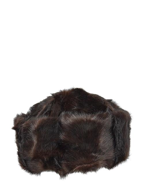 Stubai Faux Fur Hat Twist & Tango Brown