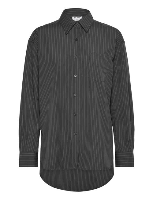 Sammy Pinstripe Shirt Filippa K Grey