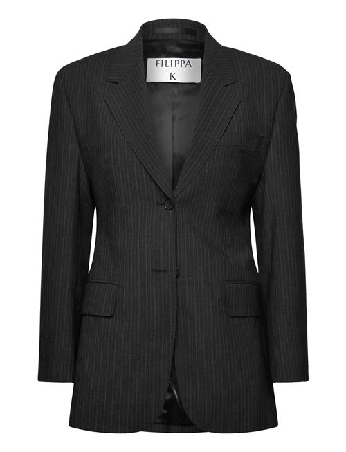 Hourglass Pinstripe Blazer Filippa K Grey