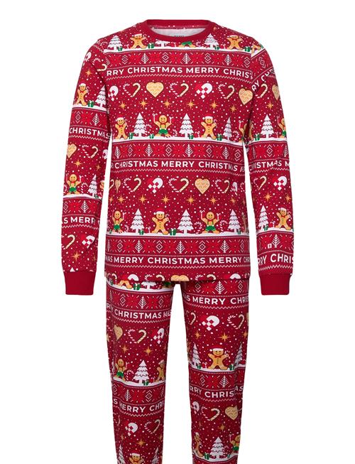 Christmas Cookie Pyjamas Red Happy Seasons Red