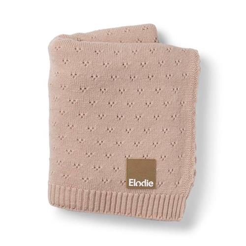 Elodie Pointelle Tæppe Blushing Pink Blushing Pink-One Size  Lyserød  One Size  kvinde