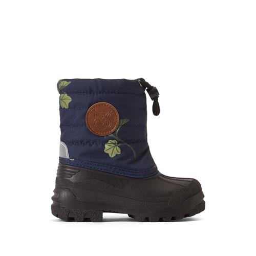 Kuling Isaberg Mønstrete Vinterstøvler Med Multebærer Navyblå 33 EU  Hvid  33 EU  unisex