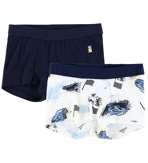 Joha Boxershorts - Bambus - Off White m. Print