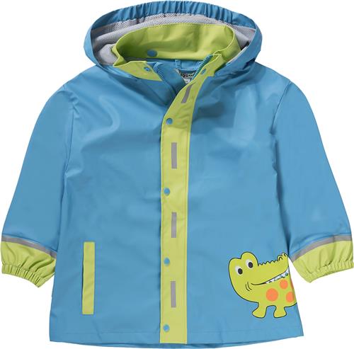 PLAYSHOES Funktionsjakke 'Crocodile'  lyseblå / æble