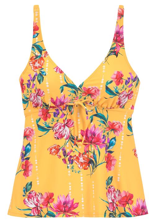 SUNSEEKER Tankini-overdel  blå / gul / pink