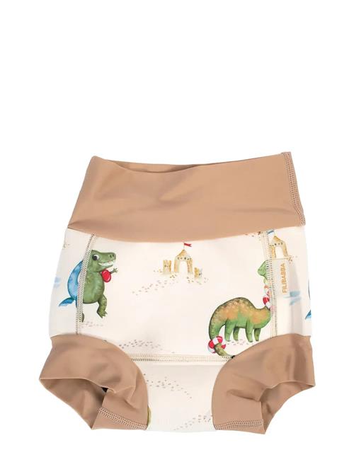 Lucca – Blebadebukser 1-2 År – Dino Beach Filibabba Cream