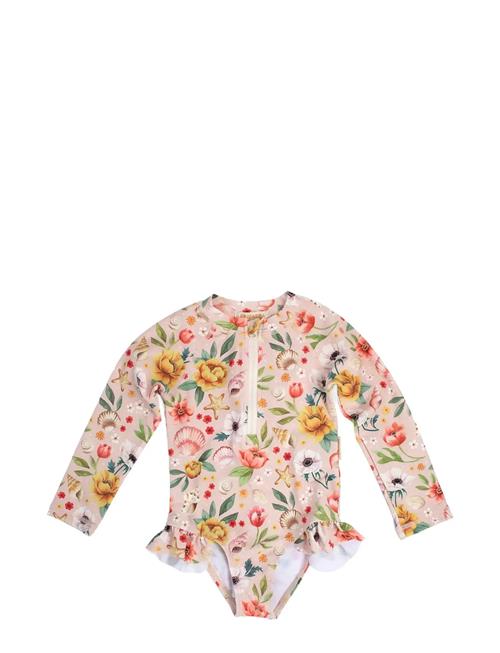 Vilje – Uv-Dragt 1-2 År – Ocean Blossom Filibabba Pink