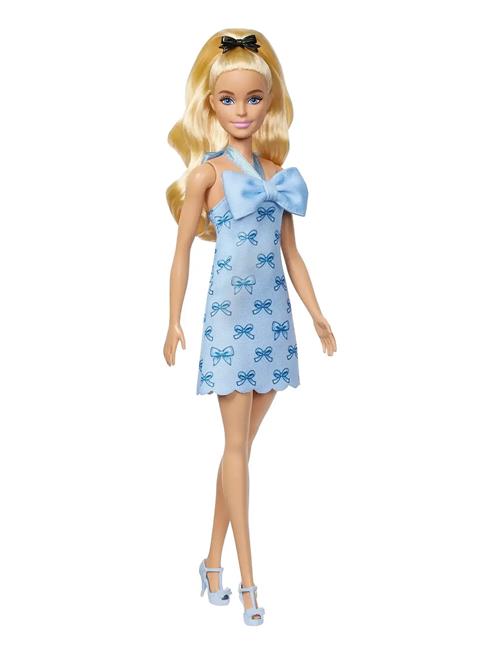 Barbie Fab Barbie Fashionista - Blue Bows Barbie Patterned