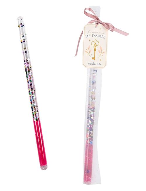 Magic Wand - Pink - La Petite Ecole De Danse Moulin Roty Patterned