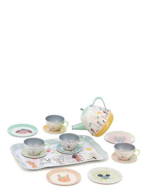 Musical Tea Set - Paris By Sarah Betz Vilac Patterned