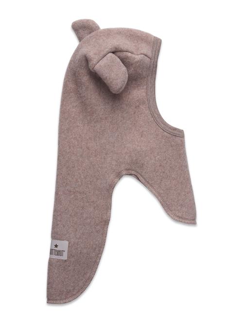 Balaclava Ears Cotton Fleece Huttelihut Beige