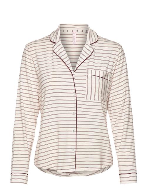 Essential Jersey Long-Sleeved Jacket Hunkemöller Cream