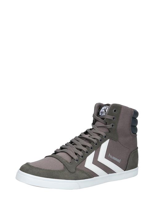 Hummel Sneaker low 'Stadil'  røggrå / mørkegrå / hvid