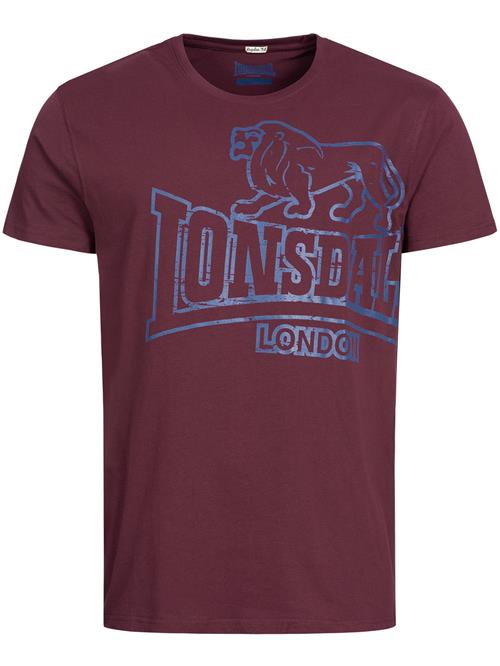 LONSDALE Bluser & t-shirts 'Langsett'  navy / mørkerød