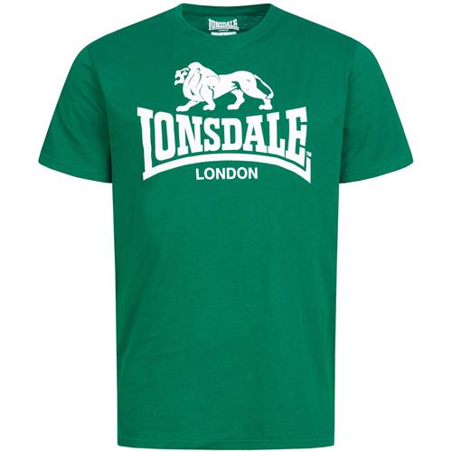 LONSDALE Bluser & t-shirts  smaragd / hvid