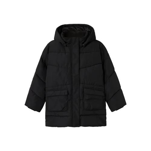 NAME IT Lang Jakke MEDOW03 Black