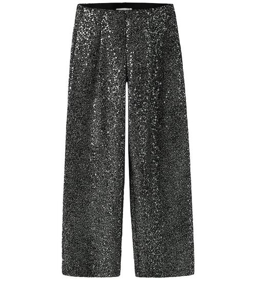 Name It Bukser - NkfSura - Sort m. Glimmer