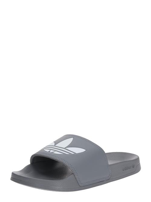 ADIDAS ORIGINALS Strand-/badesko 'Adilette Lite'  grå / hvid