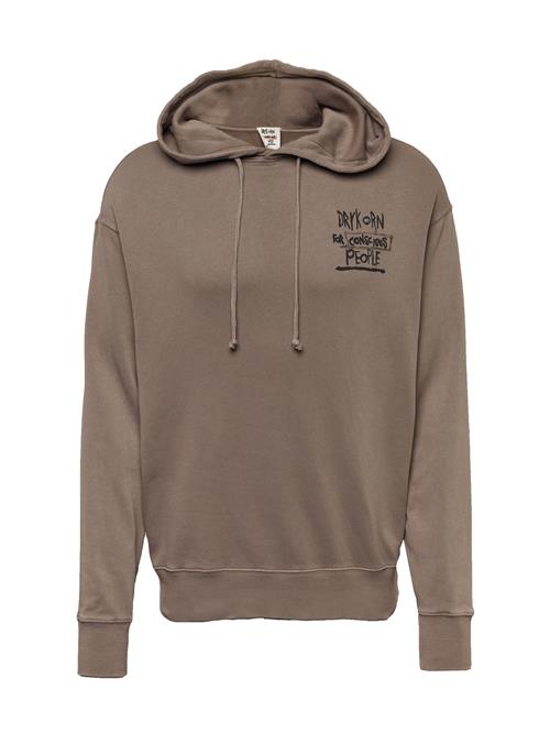 DRYKORN Sweatshirt 'Bradley'  brun / sort
