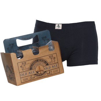 Esprit 6P Shorts Gift Box Sort/Grå bomuld Small Herre