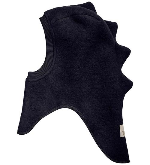 Huttelihut Elefanthue - Uld - 2-lags - Dark Navy m. Takker